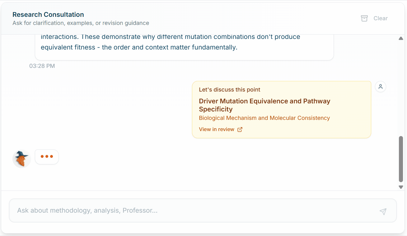 Engage with Your Reviewer process